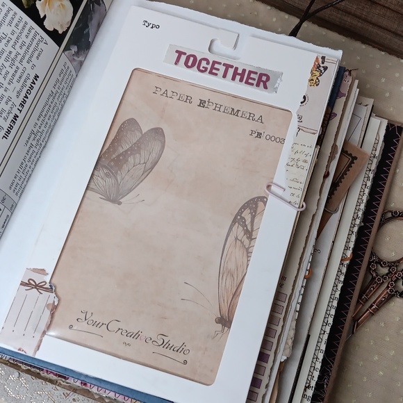 Love Of Butterflies 🦋 True Junk Journal | Repurposed Packaging ♻️ - Picture 7 of 16